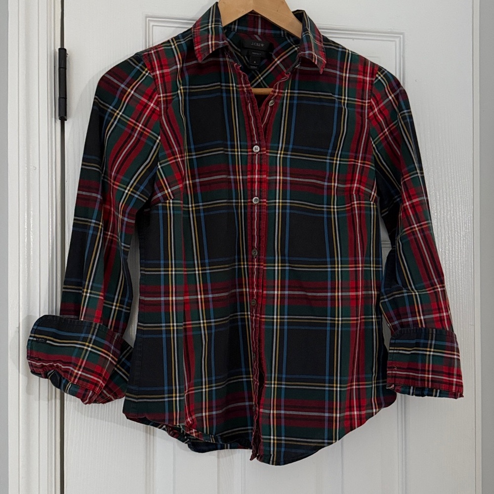 JCrew Stewart Button-Up Shirt